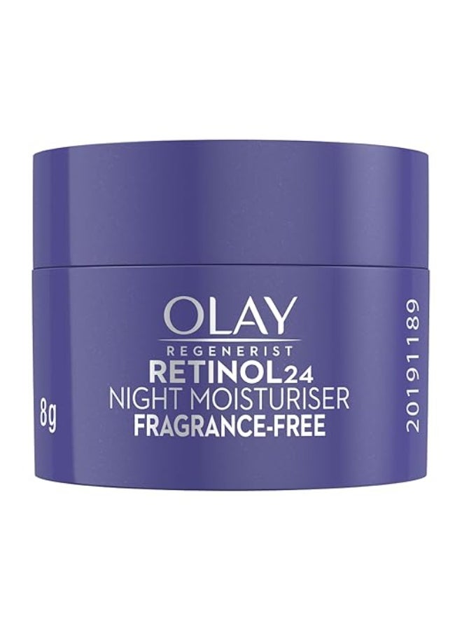 Olay Retinol Night Cream- Mini |with Retinol & Niacinamide |Wake up to plump and bouncy skin from Day 1 |Suitable for Normal, Dry, Oily & Combination skin |8 gm - Image 1